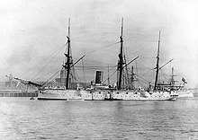 HMS Calliope in port.jpg