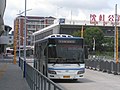 Haishen Line, Shanghai Bus at Shendu Highway Metro Staion.jpg