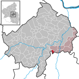 Läget för Hallgarten i Landkreis Bad Kreuznach