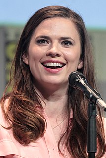 Hayley Atwell British and American actress