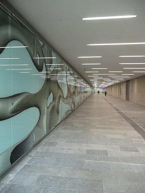 New pedestrian tunnel to Wagner Biro Straße