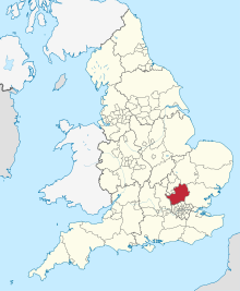 Hertfordshire in England.svg