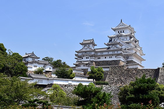 The main keep of Himeji Castle, in the Hyōgo Prefecture of Japan.