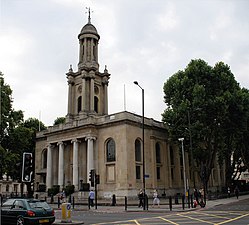 Holy Trinity Church, Marylebone (1828) di John Soane