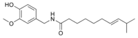 Hemijska struktura of homocapsaicin