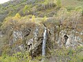 Медовый водопад в ущелье Аликоновки