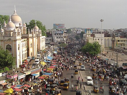 The view from the Charminar