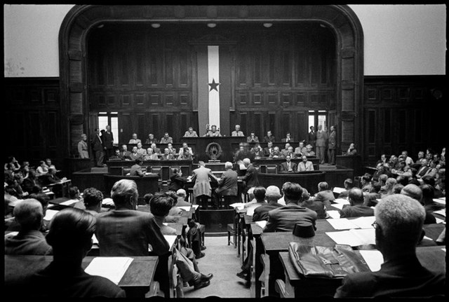 The parliament in 1945