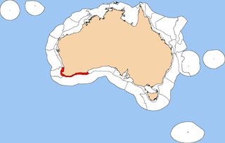 Southwest Shelf Province Bioregion in Western Australia