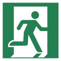 E002 – Emergency exit (right hand)