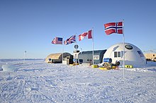 Ice Camp Sargo Ice Camp Sargo, located in the Arctic Circle, serves as the main stage for Ice Exercise (ICEX) 2016 (25182632673).jpg