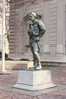The Ideal Scout, a statue by R. Tait McKenzie in front of the Bruce S. Marks Scout Resource Center in the Cradle of Liberty Council in Philadelphia