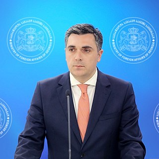 Ilia Darchiashvili Georgian diplomat; Minister of Foreign Affairs of Georgia