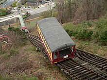 The Johnstown Inclined Plane in Johnstown, Pennsylvania InclineTopView.jpg