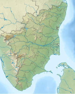 India Tamil Nadu relief map.svg