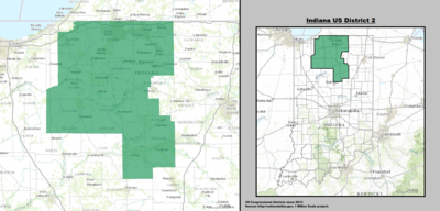 Indiana US Congressional District 2 (depuis 2013).tif