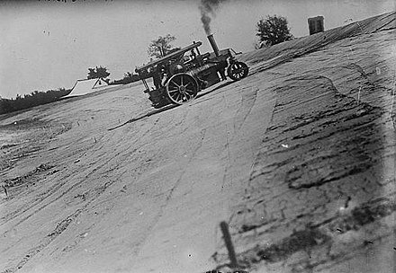 L'Indianapolis Motor Speedway, dans ses premières années.