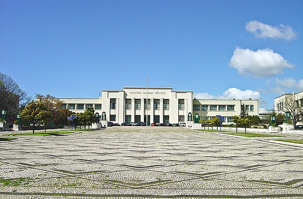 Central Pavillion of the Alameda campus, the main building of the IST