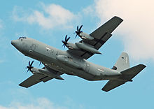 A C-130J departs RIAT Fairford July 2014 Italian Air Force Hercules C-130J-30 departs RIAT Fairford 14thJuly2014 arp.jpg