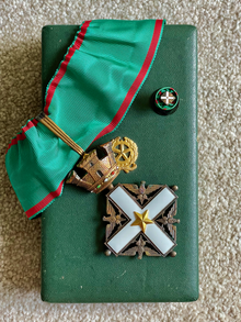 Italy - Order of Merit of the Italian Republic - Commander set (Pre-2001).png