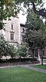 Jardins de la torre del marquès d'Alella, al carrer Muntaner.