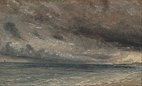 Джон Констебл - Бурное море, Брайтон - Google Art Project.jpg