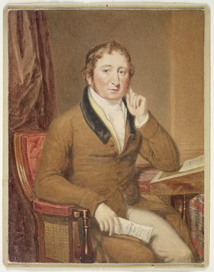 John Thomas Bigge, 1819, watercolour portrait by Thomas Uwins.tif