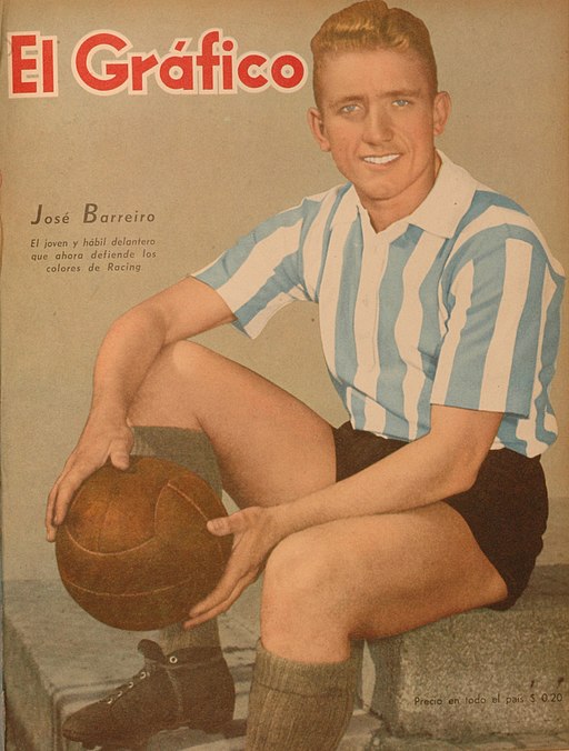 José Barreiro (Racing). - El Gráfico 1293