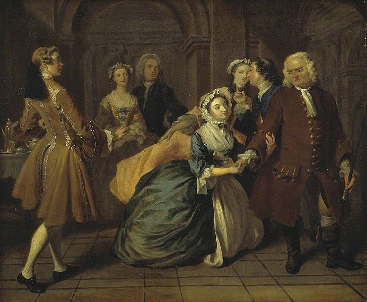 File:Joseph Highmore (1692-1780) - XI, Pamela Asks Sir Jacob Swinford's Blessing - N03576 - National Gallery.jpg