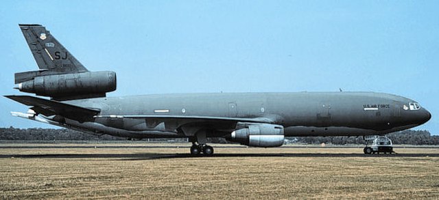 McDonnell Douglas KC-10A Extender AF Serial No. 85-0033 of the 68th Air Refueling Group. This aircraft is now with the 305th Air Mobility Wing, McGuir