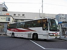 中央高速バス名古屋線（京王バス東）勝川駅前