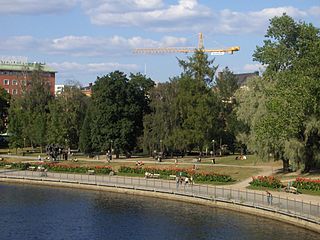 <span class="mw-page-title-main">Koskipuisto</span> Park in Tampere, Finland