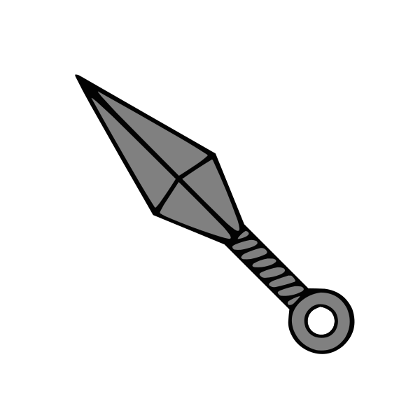 File:Kunai (Naruto).svg