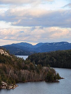 La Cloche Mountains Mountain range in Ontario, Canada