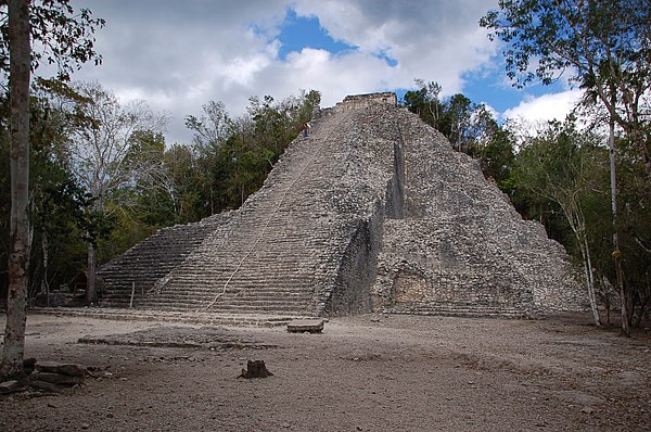 Nohoch Mul Pyramid, Cobá.