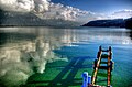 Le lac d'Annecy.