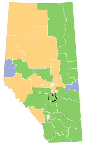 Seçim bölgesi haritası