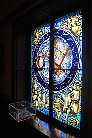 Vetrate nel Museo dell'Orologio