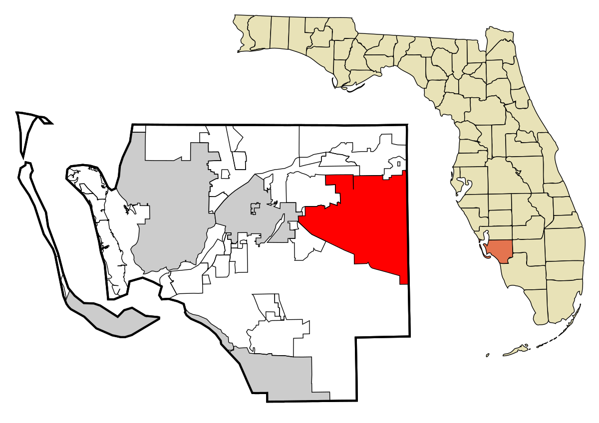 File:Lee County Florida Incorporated and Unincorporated areas Lehigh Acres   - Wikimedia Commons