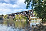 Lehigh Valley Railroad, Delaware River Bridge - looking northwest.jpg