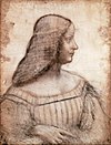 Leonardo da Vinci, Portræt af Isabella d'Este.jpg