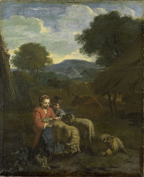 File:Lezend herderinnetje Rijksmuseum SK-A-82.jpeg