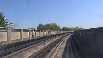 Fichier:Ligne 1 du métro de Lille Métropole - Interstation Quatre Cantons - Grand Stade ↔ Cité Scientifique - Professeur Gabillard (A).ogv