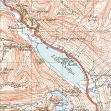 A map of the lake from 1947 Llyn Cwellynmap1947.png