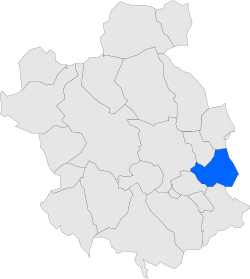 Localització de Santa Perpètua de Mogoda respecte del Vallès Occidental.svg