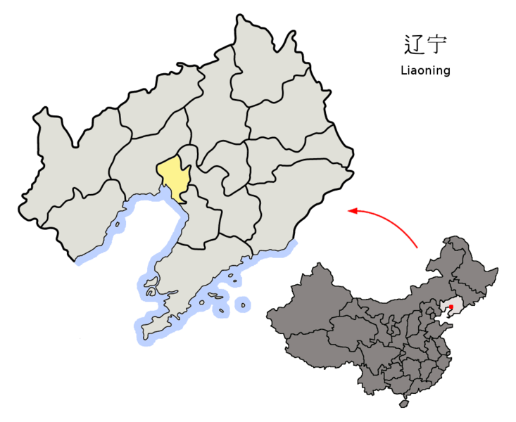 File:Location of Panjin Prefecture within Liaoning (China).png