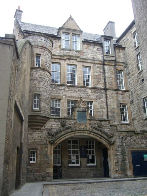 Forrest Road Drill Hall, home of Edinburgh UOTC from 1957 to 1993