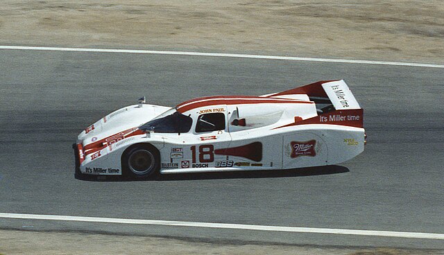 A Lola T600 IMSA Grand Touring Prototype from 1982