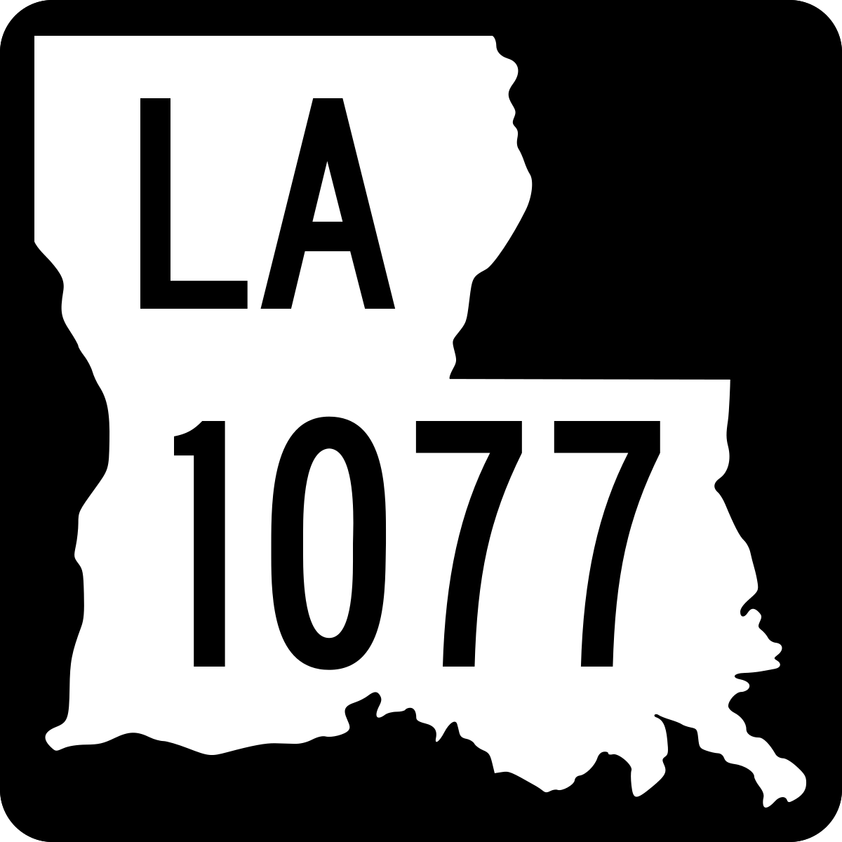 Louisiana Highway 1077 - Wikipedia