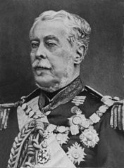 Patron of the Brazilian Army, nicknamed "the Peacemaker" and "Iron Duke", Luís Alves de Lima e Silva, Duke of Caxias. He was the most important military leader in the history of Brazil.[48]